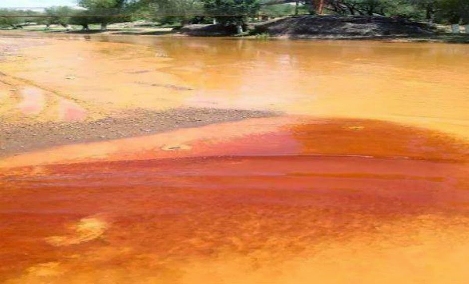Όξινα υγρά απόβλητα από μεταλλείο σαν τις Σκουριές στο Μεξικό δηλητηριάζουν τον ποταμό Σονόρα - Φωτογραφία 1