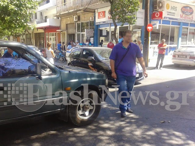 Τροχαίο με τραυματισμό στο κέντρο των Χανίων [photos] - Φωτογραφία 4