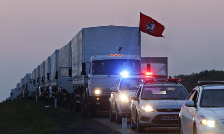 Μέρος της ρωσικής φάλαγγας πέρασε τα σύνορα κοντά στο Ντονέτσκ - Φωτογραφία 1