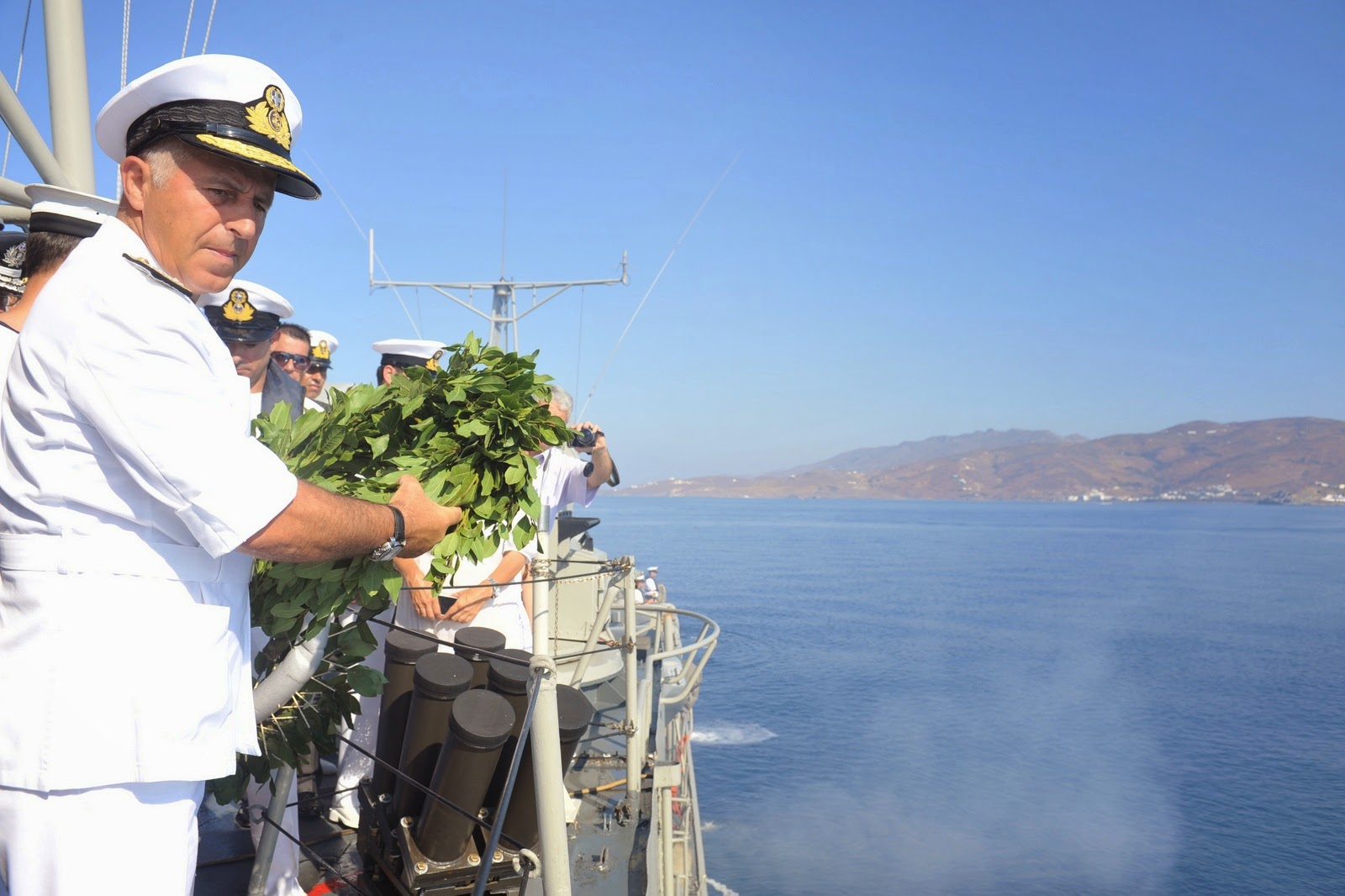 Εορτασμός Κοιμήσεως Θεοτόκου και 74ης Επετείου Βυθίσεως Κ/Δ ΕΛΛΗ - Φωτογραφία 4