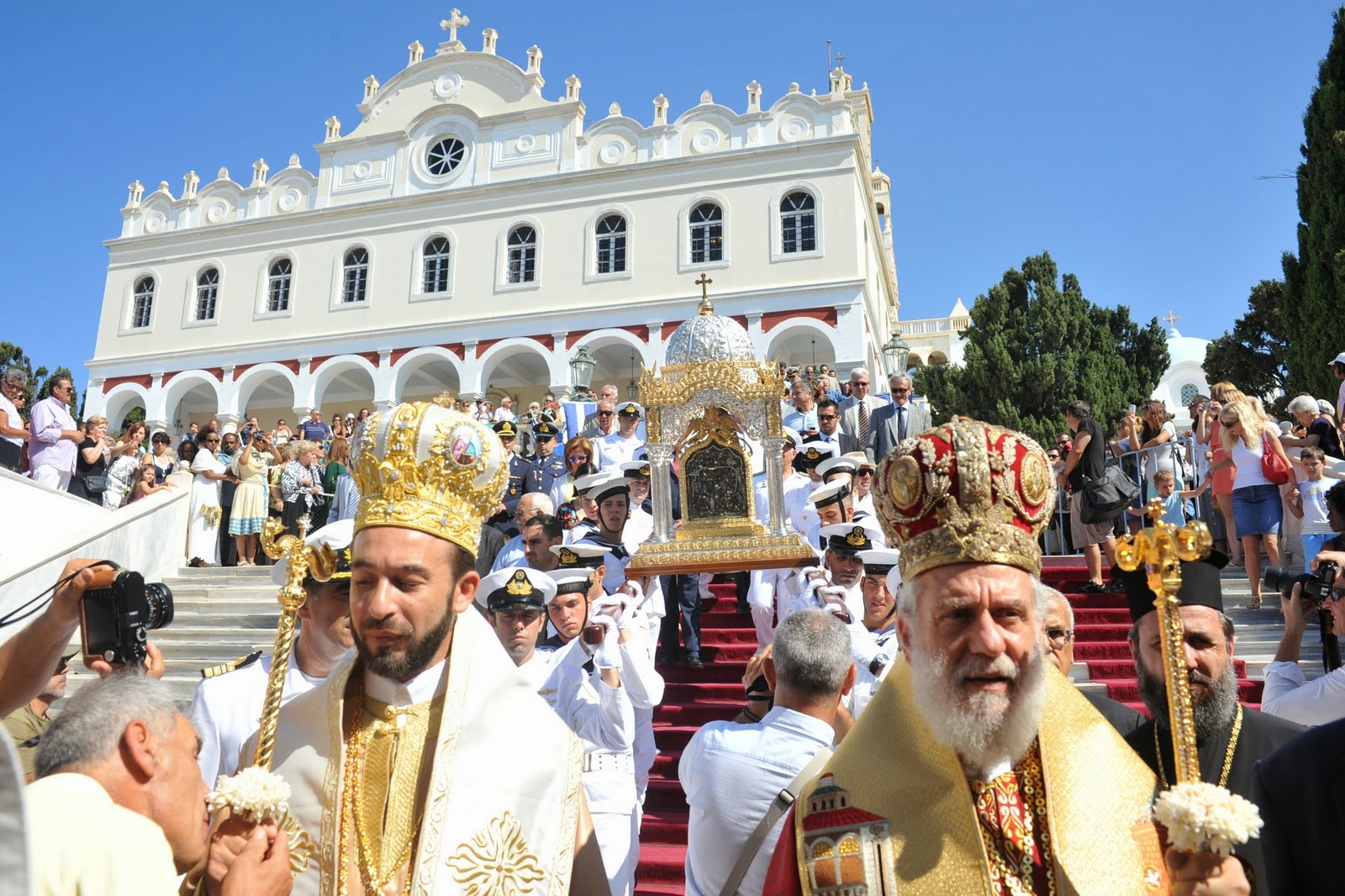 Εορτασμός Κοιμήσεως Θεοτόκου και 74ης Επετείου Βυθίσεως Κ/Δ ΕΛΛΗ - Φωτογραφία 5