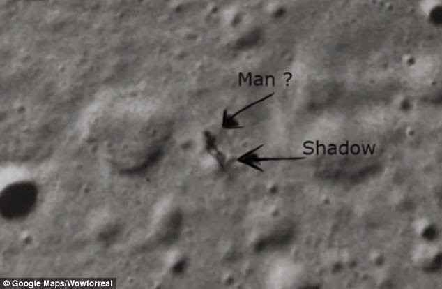 Εξωγήινος στη Σελήνη ή οφθαλμαπάτη - Η «σκιά» που περπατάει στο φεγγάρι και τρέλανε το διαδίκτυο - Φωτογραφία 3