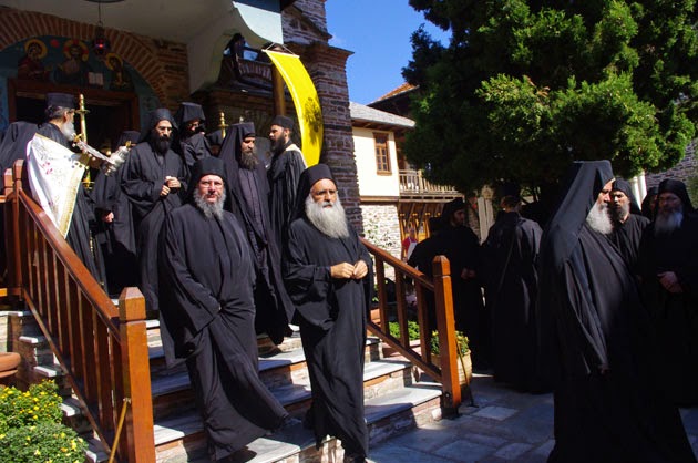 5158 - Φωτογραφίες από την εορτή της Μεταμορφώσεως στην Ιερά Μονή Κουτλουμουσίου - Φωτογραφία 5