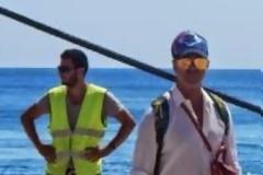 Στη Σίκινο ο Λάκης Γαβαλάς για διακοπές!