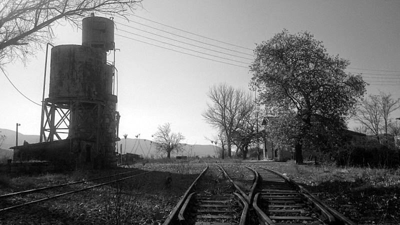 Παραλίγο τραγωδία από σύγκρουση νταλίκας με τρένο... [photos] - Φωτογραφία 1