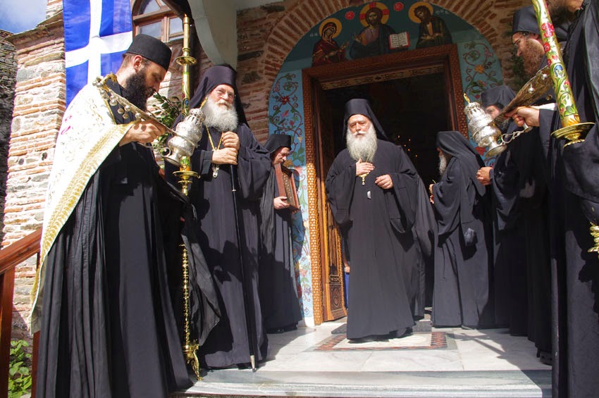 5162 - Φωτογραφίες από το κτιτορικό μνημόσυνο στην Ιερά Μονή Κουτλουμουσίου - Φωτογραφία 8