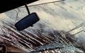 Πάτρα: Αγροτικό όχημα καρφώθηκε σε καφενείο της Νόρμαν