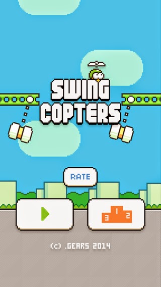 Swing Copters: AppStore free game...διαθέσιμο πλέον - Φωτογραφία 1