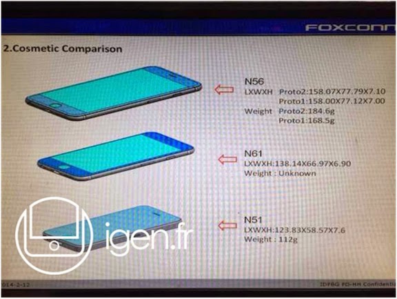 Νέες εικόνες από έγγραφα της Foxconn για το iphone 6 - Φωτογραφία 4