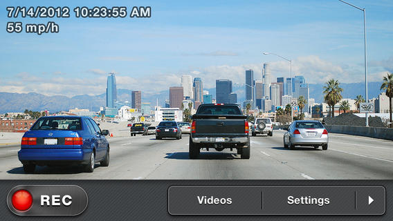 Car Camera DVR: AppStore free...καταγράψτε το ταξίδι σας - Φωτογραφία 4