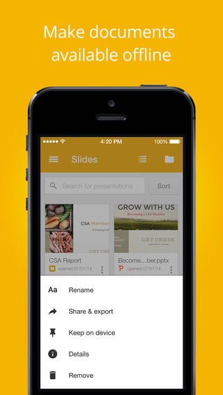Google Slides: AppStore new free - Φωτογραφία 5