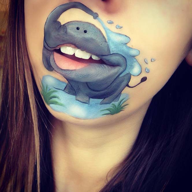 Makeup artist μετατρέπει τα χείλη της σε διασκεδαστικά καρτούν...[photos] - Φωτογραφία 5