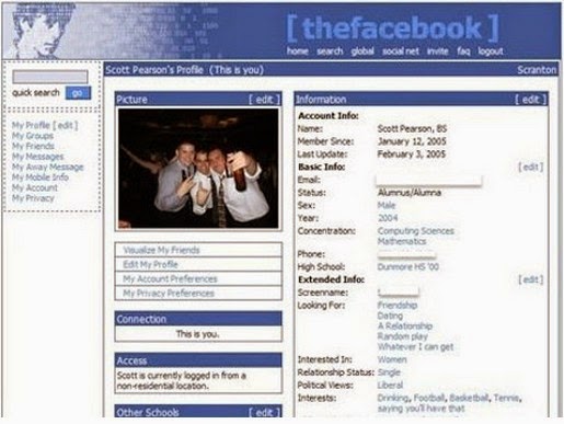 Έτσι ήταν το Facebook το 2004... [photo] - Φωτογραφία 2