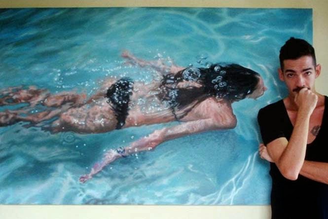 Κολυμβητές σε υπερρεαλιστικούς πίνακες ζωγραφικής... [photos] - Φωτογραφία 1