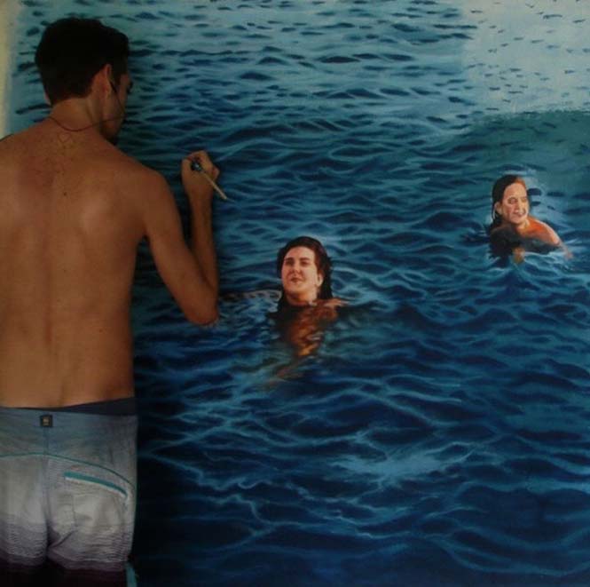 Κολυμβητές σε υπερρεαλιστικούς πίνακες ζωγραφικής... [photos] - Φωτογραφία 4