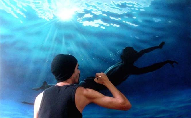 Κολυμβητές σε υπερρεαλιστικούς πίνακες ζωγραφικής... [photos] - Φωτογραφία 7