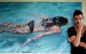 Κολυμβητές σε υπερρεαλιστικούς πίνακες ζωγραφικής... [photos]