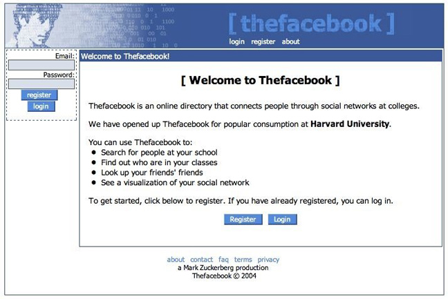 Έτσι ήταν το Facebook όταν ξεκίνησε να λειτουργεί - Φωτογραφία 2
