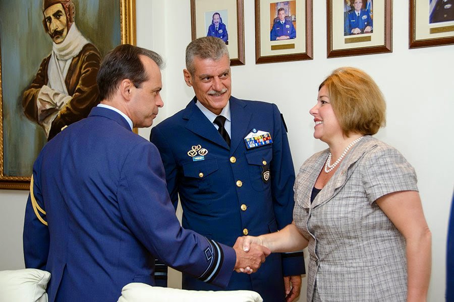 Συνάντηση Α/ΓΕΑ με την Deputy Under Secretary United States Air Force International Affairs - Φωτογραφία 5