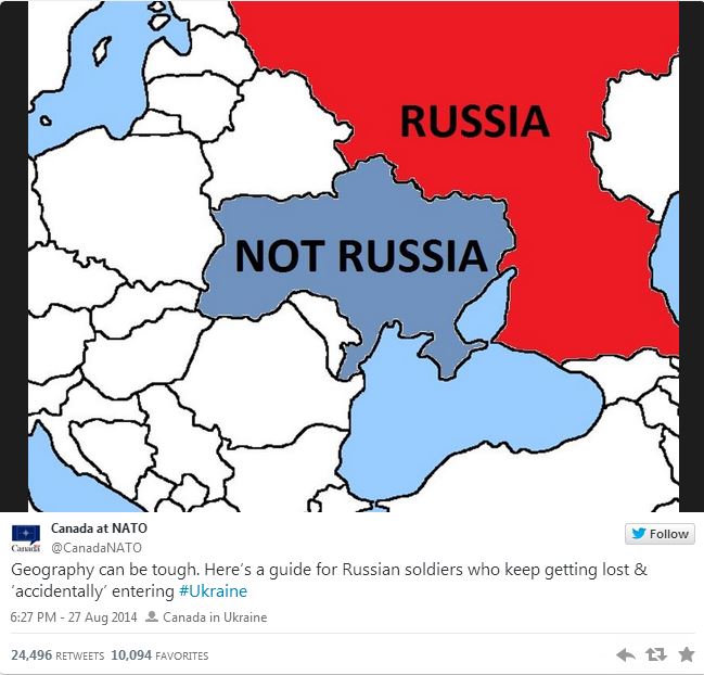Διπλωματικό επεισόδιο Καναδά-Ρωσίας στο twitter... - Φωτογραφία 2