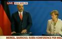 Αλβανία: Ο Ράμα σε κοινή συνέντευξη Τύπου με την Μέρκελ και Μπαρόζο