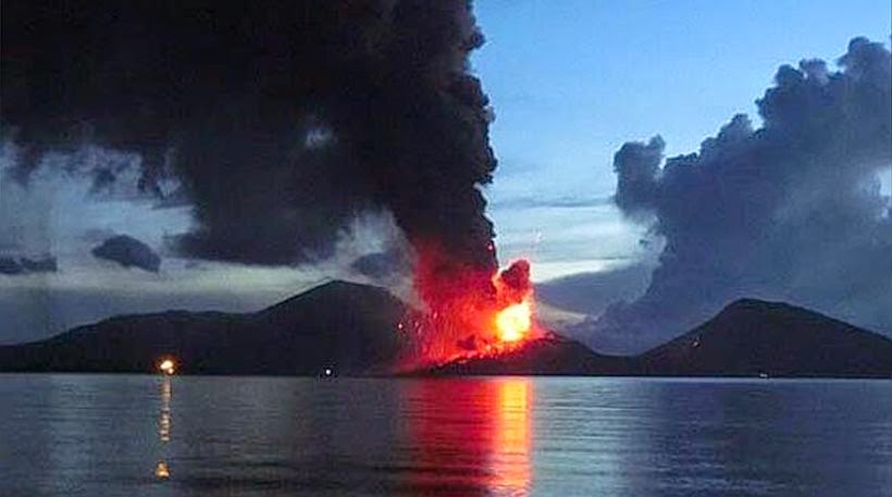 Νέα Γουινέα: Το ηφαίστειο Ταβουρβούρ ξύπνησε και εκρήγνυται [video + photos] - Φωτογραφία 1