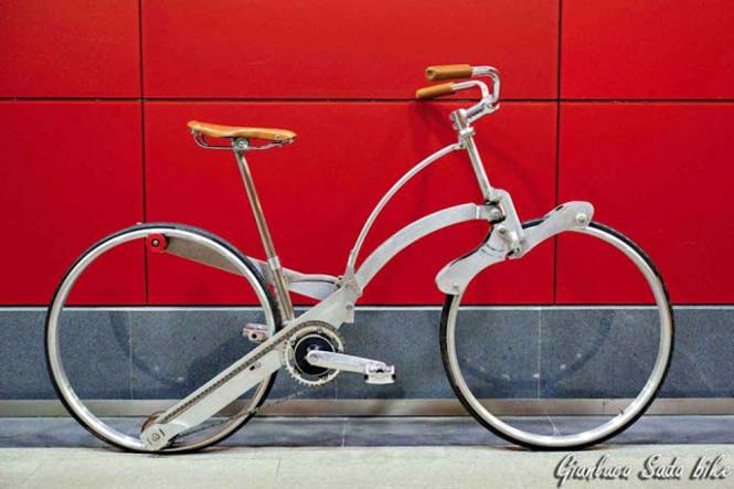 Αυτό είναι το ποδήλατο που μαζεύει σαν ομπρέλα...[viedo+photos] - Φωτογραφία 7