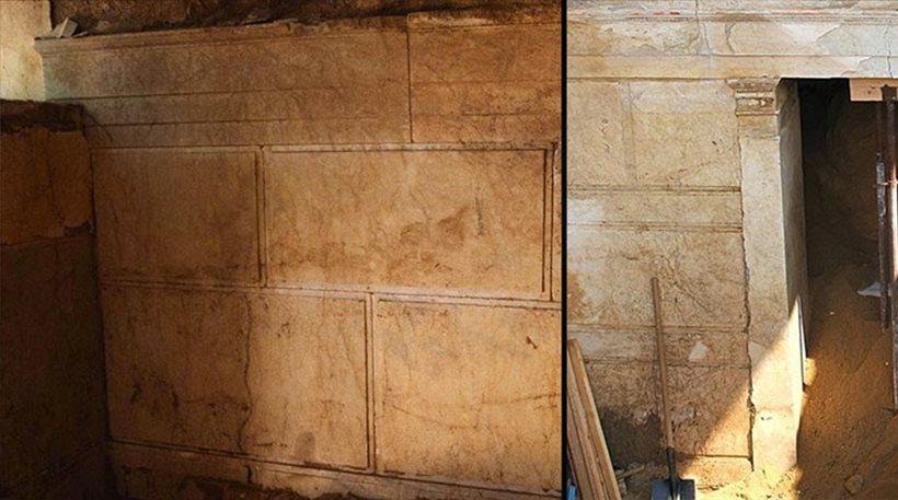Δείτε νέες εντυπωσιακές εικόνες από τον τάφο της Αμφίπολης... [photos] - Φωτογραφία 1