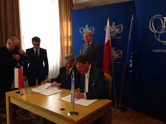 Υπογραφή Μνημονίου Εξωτερικής Αξιολόγησης  του Διεθνούς Συμβουλίου Ελεγκτών του ΝΑΤΟ (ΙΒΑΝ) με το Πολωνικό  Ελεγκτικό Συνέδριο - Φωτογραφία 2