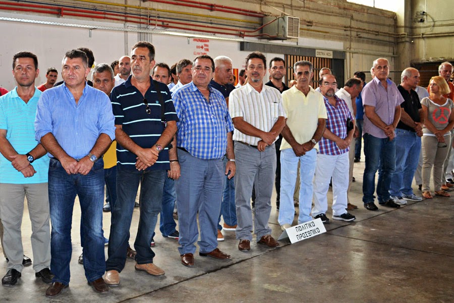 Παράδοση - Παραλαβή της Διοίκησης του Εργοστασίου ΜΜ & ΕΕ Αράξου - Φωτογραφία 2