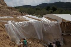 Αμφίπολη: Θωράκιση του ταφικού μνημείου από τις καιρικές συνθήκες