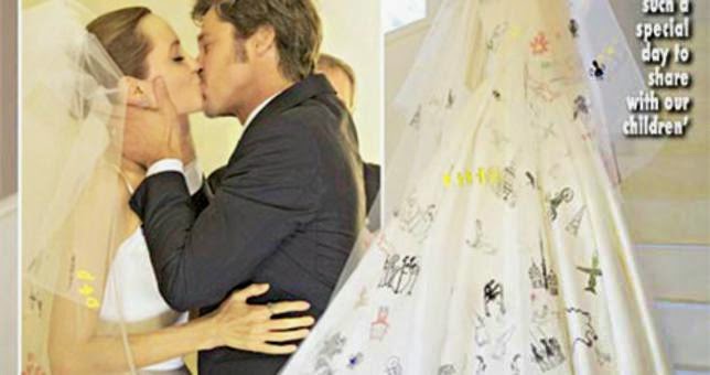 Δες την Αντζελίνα νύφη και το πρώτο φιλί! [photos] - Φωτογραφία 2