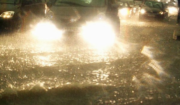 Ηλεία: Πολύ ισχυρές βροχές στην Αμαλιάδα - Ξεπερνά τους 70 τόνους/στρέμμα το ύψος βροχής - Φωτογραφία 1