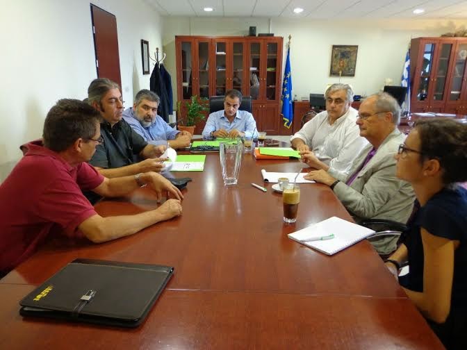 Τον Περιφερειάρχη Δυτικής Μακεδονίας επισκέφθηκε ο Γενικός Γραμματέας της Περιφερειακής Ένωσης Διακινητών Φρούτων και Λαχανικών - Φωτογραφία 4
