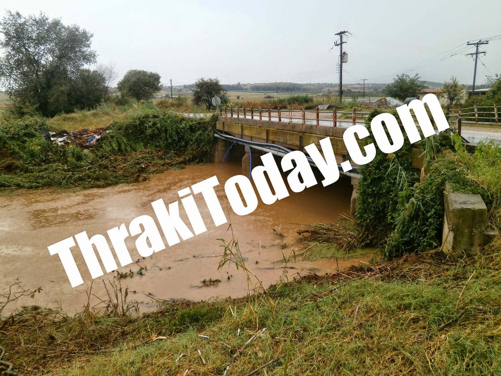 Μεγάλες καταστροφές από την καταρρακτώδη βροχή στην Ξάνθη! [video] - Φωτογραφία 2