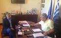 Συνάντηση του επικεφαλής τους Κινήματος Ανατροπής στην Αυτοδιοίκηση Γ. Πατούλη με το Δήμαρχο Ηρακλείου Κρήτης Β. Λαμπρινό - Φωτογραφία 2