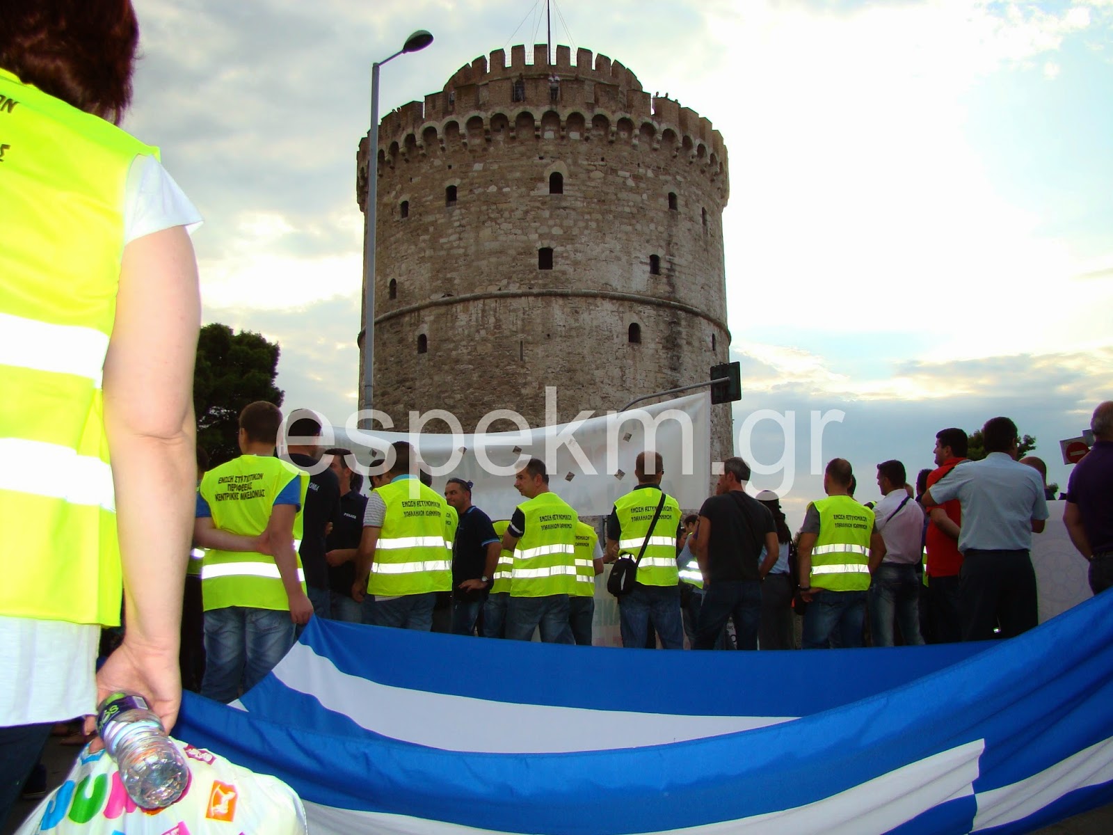 Βροντερό “παρών” από ΕΣΠΕΚΜ – ΕΣΠΕΗΠ στην συγκέντρωση στο Λευκό Πύργο (Φωτογραφίες) - Φωτογραφία 6