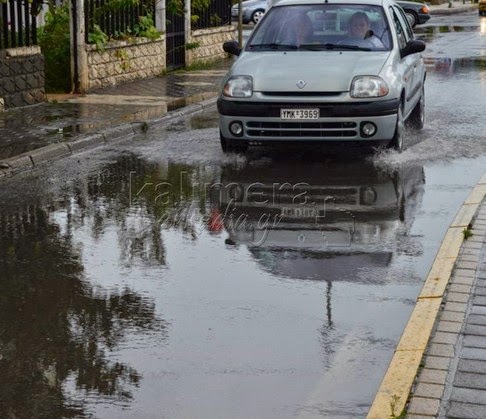 «Κατέβασε» πολύ νερό ο ουρανός - Ισχυρή καταιγίδα στην Τρίπολη! - Φωτογραφία 3