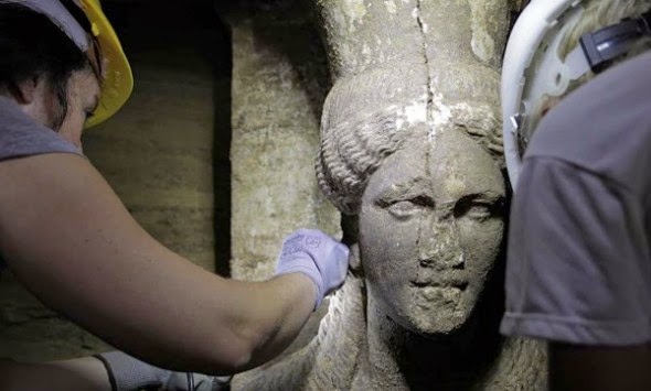 Φοβούνται φθορές στον τάφο της Αμφίπολης – Τα ευρήματα που τρομάζουν τους αρχαιολόγους - Φωτογραφία 1
