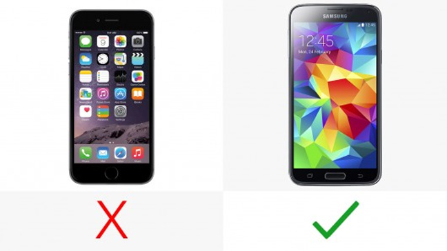 Το iPhone 6 απέναντι από το Samsung Galaxy S5 - Φωτογραφία 13