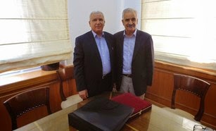 Επίσκεψη του Λίβυου πρέσβη Αχμέντ Γιακόμπ Τζιλάλ στη Περιφέρεια Κρήτης - Φωτογραφία 1