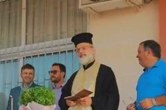 Γιατί αποχώρησε από τον αγιασμό του σχολείου ο Απ.Γκλέτσος [video]