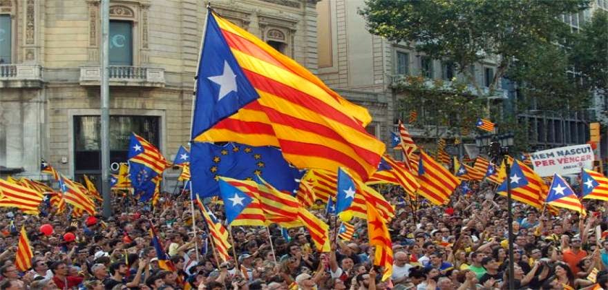 Στους δρόμους η Μπαρτσελόνα για την ανεξαρτησία της Καταλονίας! - Φωτογραφία 1