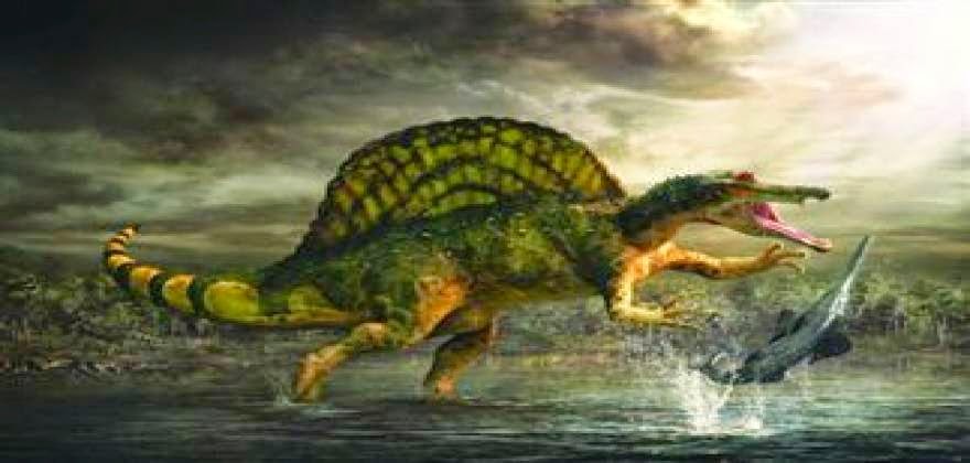 Ανακαλύφθηκε ο πρώτος αμφίβιος δεινόσαυρος! - Φωτογραφία 1