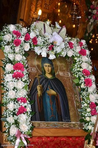 Φωτογραφίες από τον εορτασμό της Αγίας Θεοδώρας στον Κολινδρό παρουσία του Μητροπολίτη Κίτρους Γεώργιου - Φωτογραφία 2