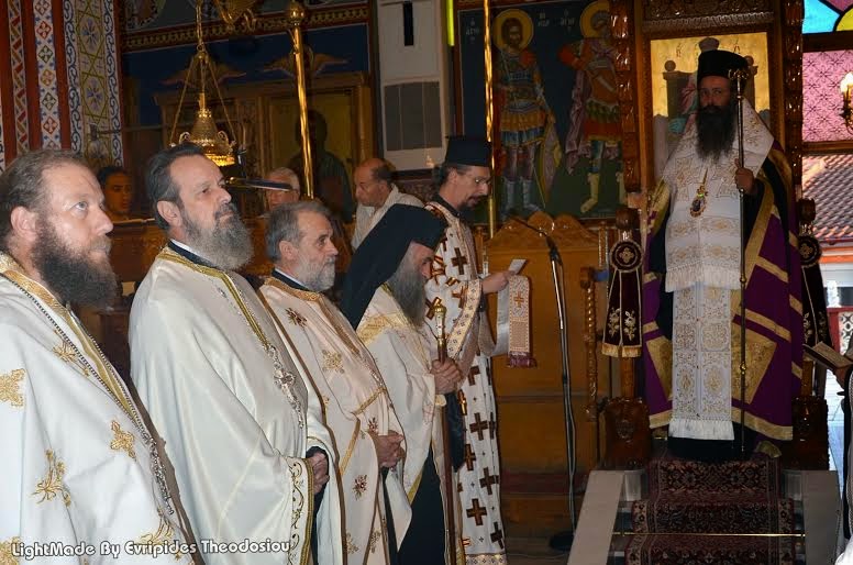 Φωτογραφίες από τον εορτασμό της Αγίας Θεοδώρας στον Κολινδρό παρουσία του Μητροπολίτη Κίτρους Γεώργιου - Φωτογραφία 4