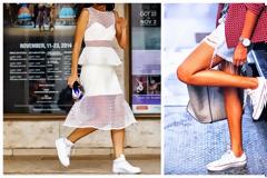 Sporty- Chic: 10+2 τρόποι να φορέσεις τα λευκά sneakers εκτός γυμναστηρίου!