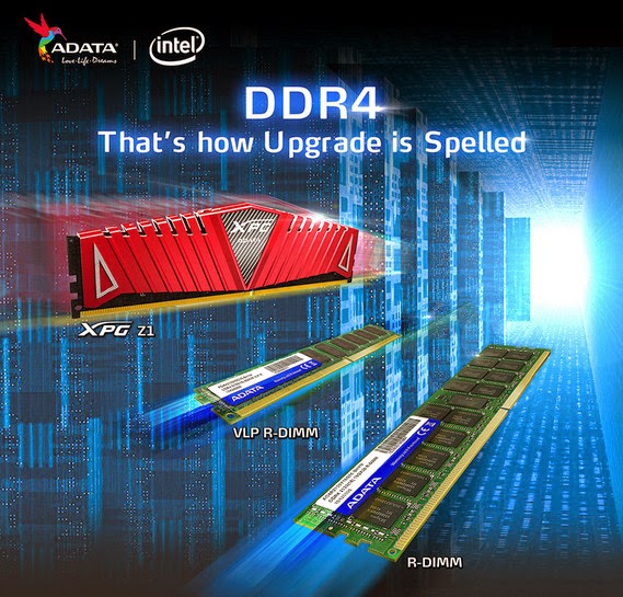 ADATA DDR4 Μνήμες με υποστήριξη των Haswell-EP - Φωτογραφία 1