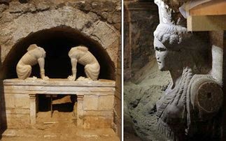 Συνεχίζονται με πυρετώδεις ρυθμούς οι ανασκαφές στην Αμφίπολη - Φωτογραφία 1