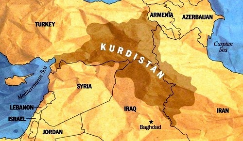 Ο σιωνιστής ιστορικός Daniel Pipes σηκώνει χάρτη του μεγάλου Κουρδιστάν με διαμελισμένη την Τουρκία! - Φωτογραφία 1